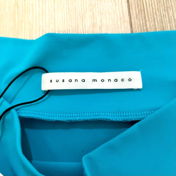 Susana Monaco Essential Mini Skirt in Tahitian - Picture 7 of 7